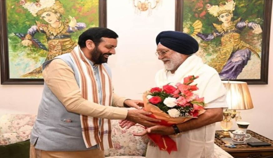 ਪ੍ਰਕਾਸ਼ ਸਿੰਘ ਬਾਦਲ ਦੇ ਚਚੇਰੇ ਭਰਾ ਮੇਜਰ ਭੁਪਿੰਦਰ ਸਿੰਘ ਭਾਜਪਾ 'ਚ ਸ਼ਾਮਲ