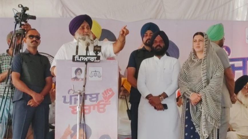 ਕਾਨੂੰਨ-ਵਿਵਸਥਾ ਨੂੰ ਲੈ ਕੇ ਬਾਦਲ ਦਾ ਸਰਕਾਰ 'ਤੇ ਤਿੱਖਾ ਹਮਲਾ